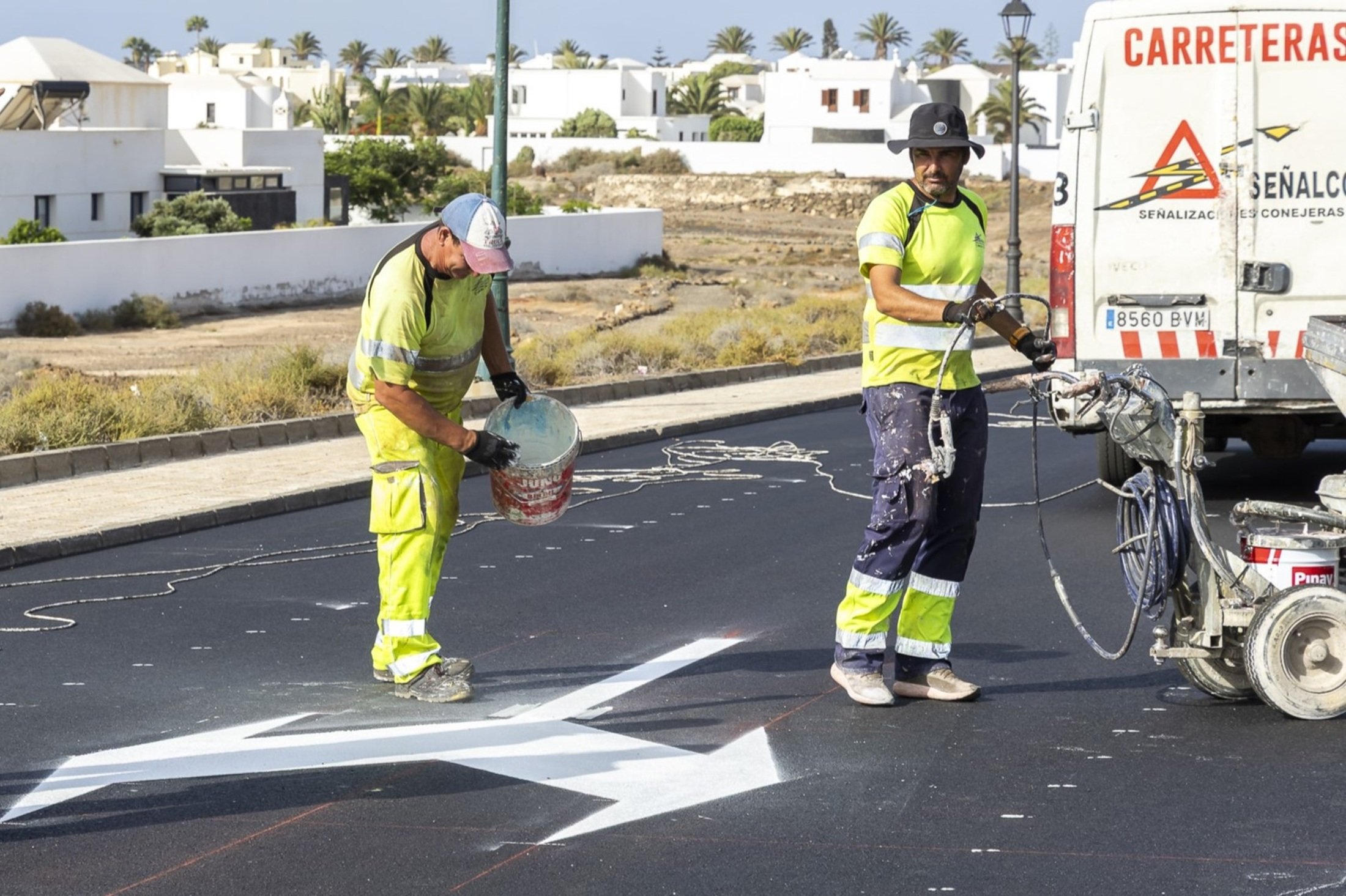 Mejoras en la señalización en las carreteras del municipio
