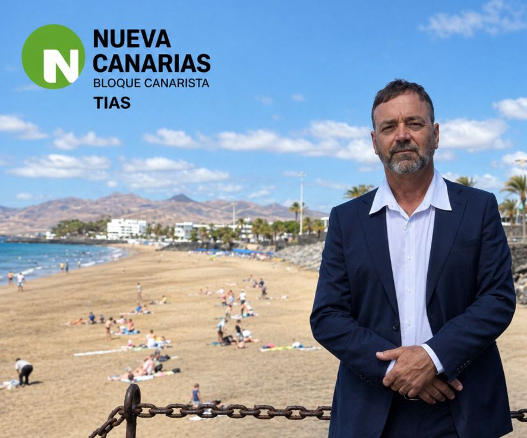 Juan de León, portavoz local de NC-BC en Tías