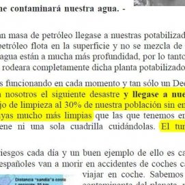 El edil del PP Roger Deign afirma que un derrame de petróleo daría trabajo de limpieza a la población sin empleo