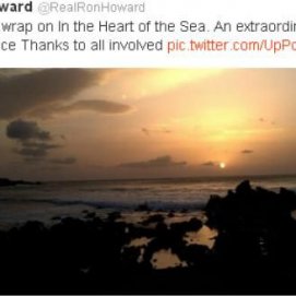 Ron Howard termina su rodaje en El Golfo y destaca la extraordinaria experiencia creativa
