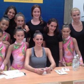 Las alevines del club de gimnasia rítmica Tenesa Sol, subcampeonas de Canarias
