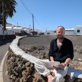 Alex Sass en Los Valles, Lanzarote.