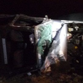 Herida una joven de 32 años tras volcar con su coche en Costa Teguise