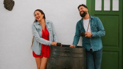 Ana Olmos y Óscar Martín en Lanzarote