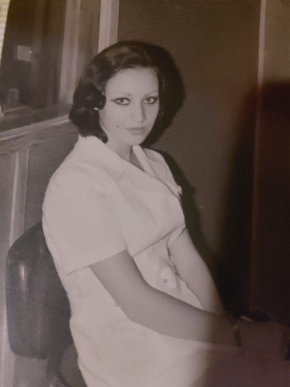 Maribel Banderas en 1972