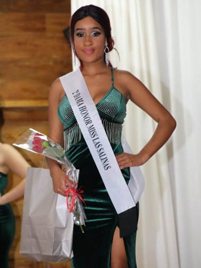 Solanges García, segunda dama de honor miss Las Salinas 2022