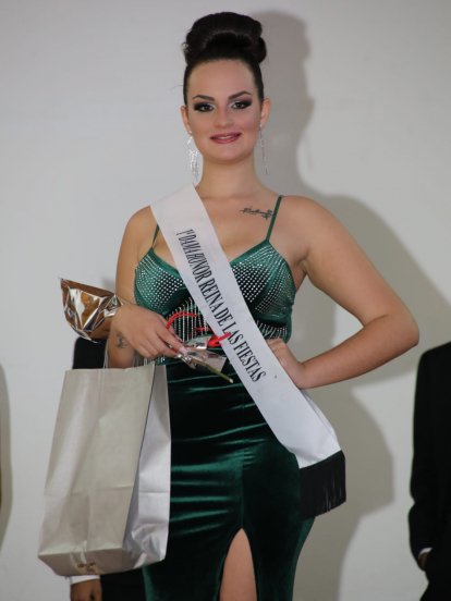 Xiomara Cabrera, primera dama de honor Reina de las Fiestas Las Salinas 2022