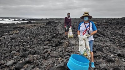 "Lanzarote limpia" recoge más de 300 kilos de basura en el norte de la isla