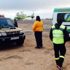 Rescatan el cuerpo sin vida de un joven que se precipitó por el Risco de Famara