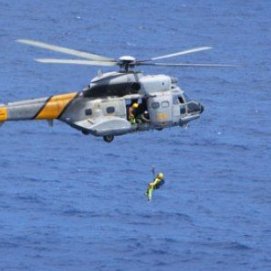Imagen de archivo de un helicóptero del Ejército del Aire