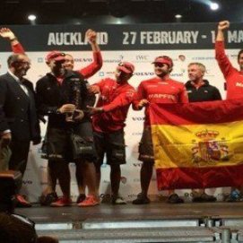 Carlos Hernández, primer lanzaroteño en ganar una etapa de la Volvo Ocean Race