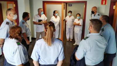 Militares se incorporan al Hospital Molina Orosa como rastreadores de coronavirus