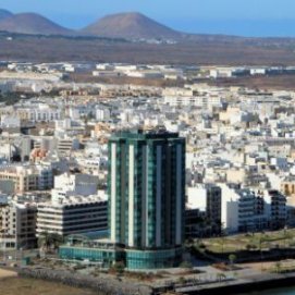 Vista de la ciudad de Arrecife