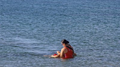 Simulacro de rescate en Playa Honda