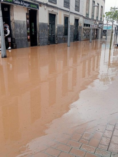 Arrecife sufre la peor parte de las lluvias 
