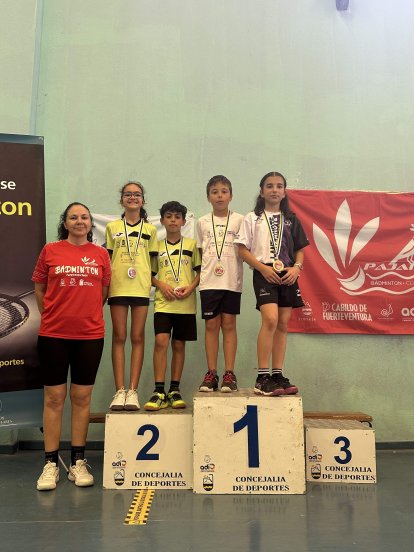 El Lanzarote Raqueta Club vuelve con cuatro medallas en el TOP TTR Tuineje de Fuerteventura