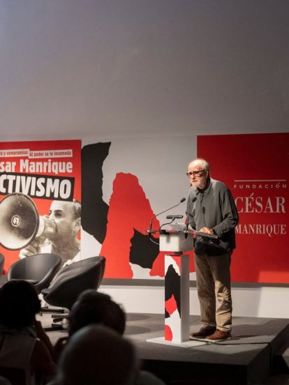 Presentación del libro 'César Manrique. Palabra y compromiso: Al poder se le incomoda'