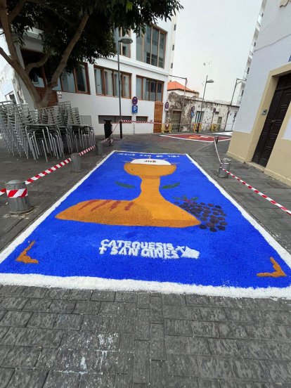 Alfombras del Corpus Christi en Arrecife, 2025