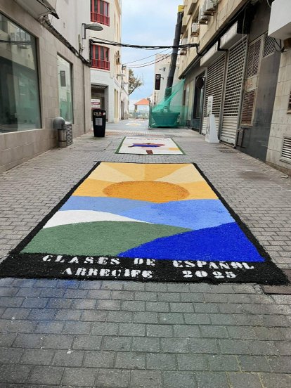 Alfombras del Corpus Christi en Arrecife, 2025