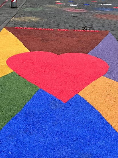 Alfombras del Corpus Christi en Arrecife, 2025