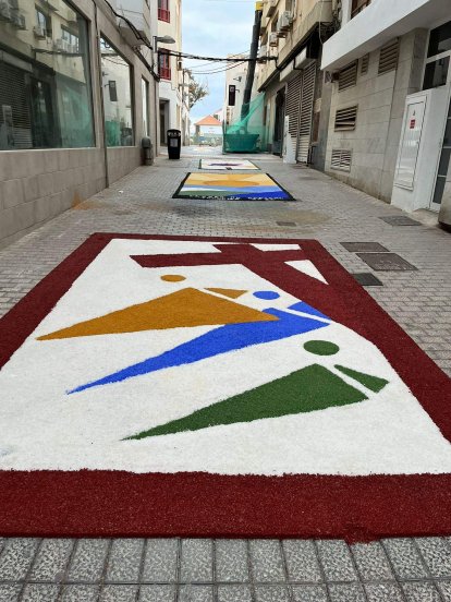 Alfombras del Corpus Christi en Arrecife, 2025