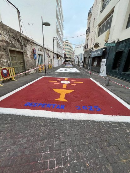 Alfombras del Corpus Christi en Arrecife, 2025