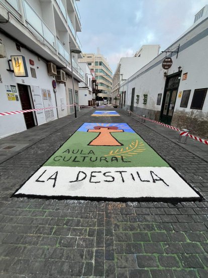Alfombras del Corpus Christi en Arrecife, 2025