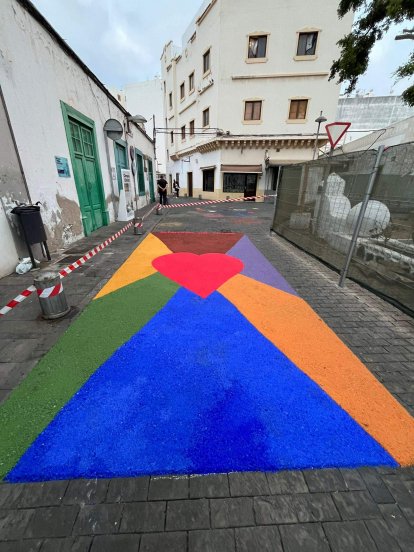 Alfombras del Corpus Christi en Arrecife, 2025