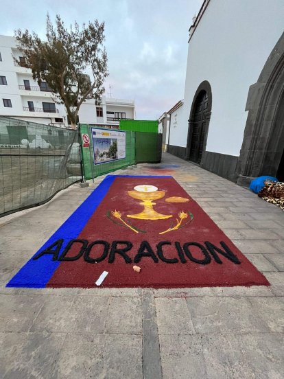 Alfombras del Corpus Christi en Arrecife, 2025
