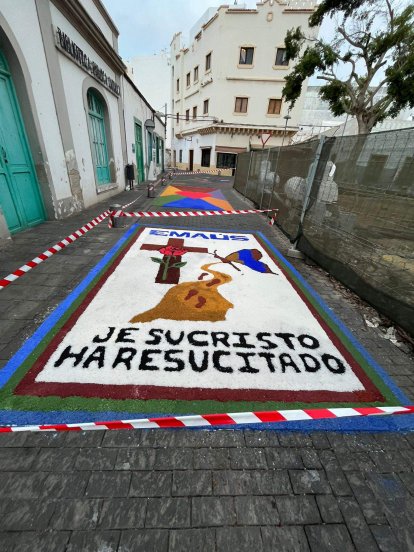 Alfombras del Corpus Christi en Arrecife, 2025
