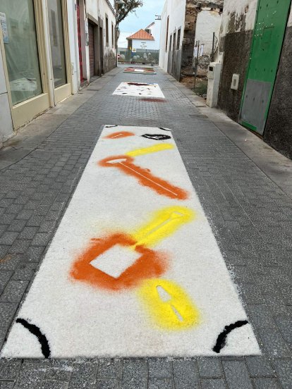 Alfombras del Corpus Christi en Arrecife, 2025