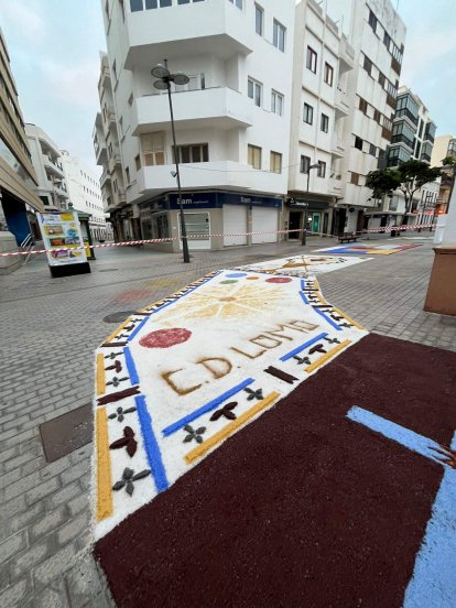 Alfombras del Corpus Christi en Arrecife, 2025