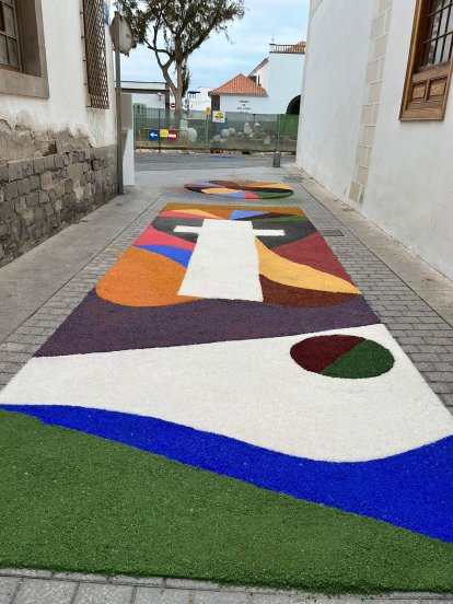 Alfombras del Corpus Christi en Arrecife, 2025