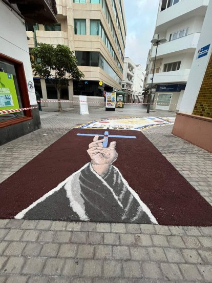 Alfombras del Corpus Christi en Arrecife, 2025