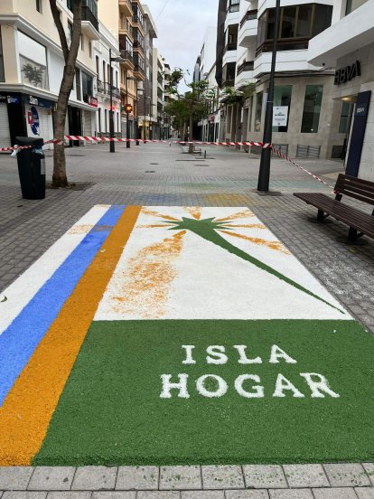 Alfombras del Corpus Christi en Arrecife, 2025