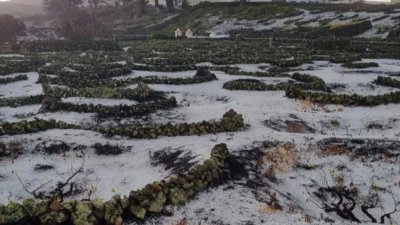 Granizo en Lanzarote