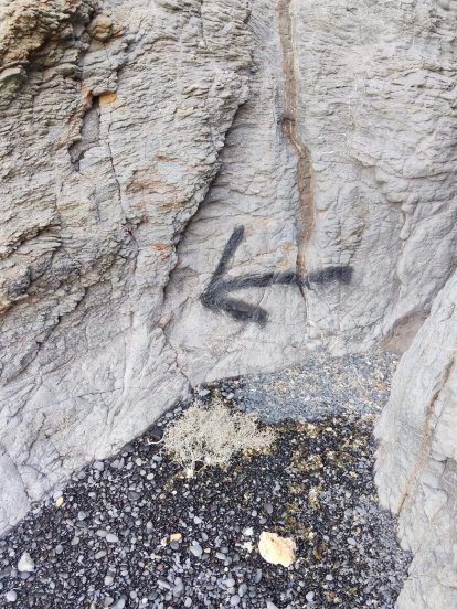 Flecha pintada