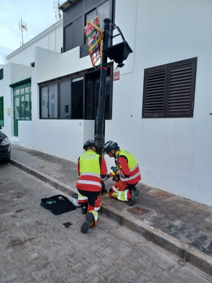 Incidencias registradas por el viento