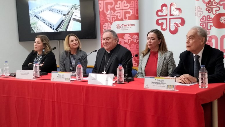 Presentación del proyecto social de Cáritas