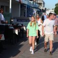 Turistas en Lanzarote.
