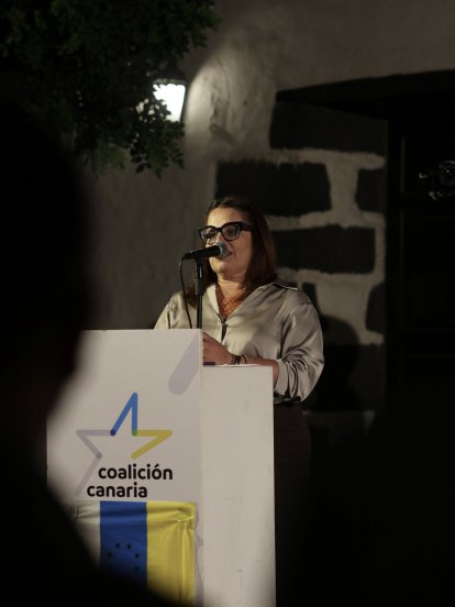 Corín Machín, elegida secretaria del comité local de CC de San Bartolomé 