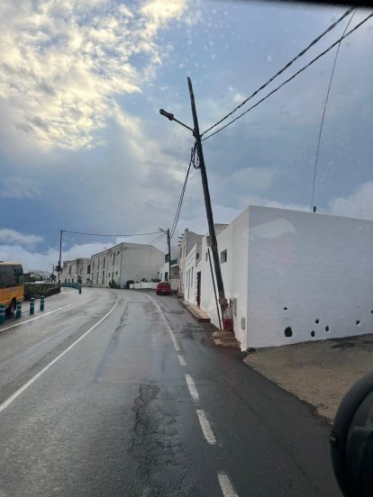 Incidentes por la borrasca 'Claudia', 2025