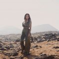 Pilar Rubio, during filming Pilar Rubio, during filming