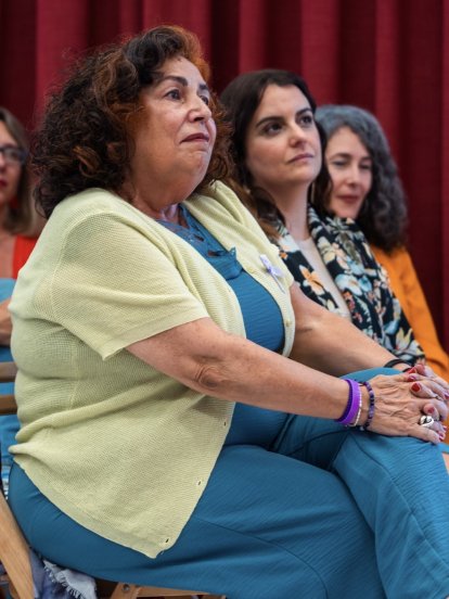 El PSOE homenajea a las víctimas de violencia machista en Lanzarote. 