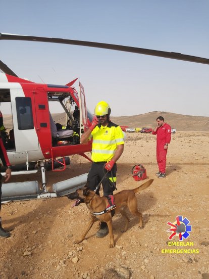 Emerlan, la UME y el GES llevan a cabo entrenamientos conjuntos en Fuerteventura