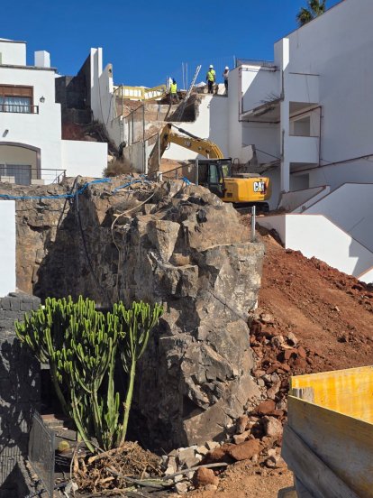 Vivienda de la playa El Afre junto al Papagayo Arena