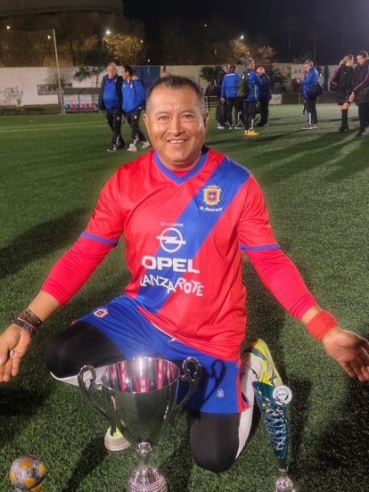 La UD Lanzarote Walking Football, campeona del Torneo de Navidad