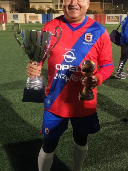 La UD Lanzarote Walking Football, campeona del Torneo de Navidad