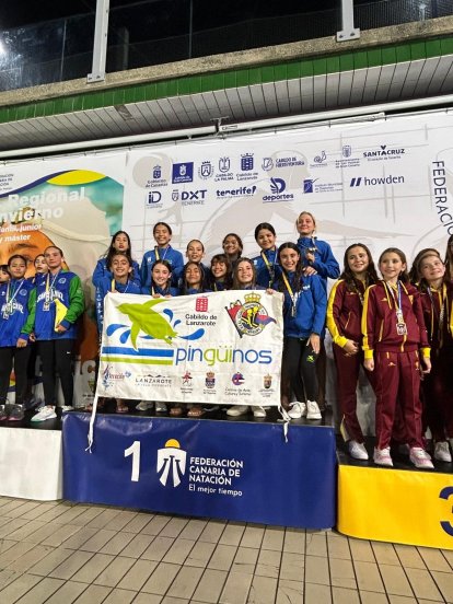 CD Pingüinos en el Campeonato Regional de Invierno de Natación Artística