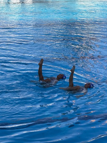 CD Pingüinos en el Campeonato Regional de Invierno de Natación Artística